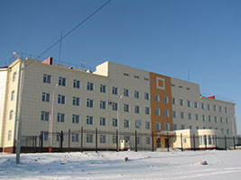  Административное здание - Районный суд г.Омска - Кассета фасадная 565*565