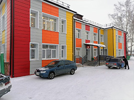  Детский сад г.Бирюсинск - Кассета фасадная шириной 325 мм