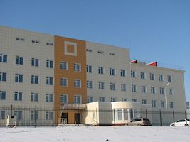  Административное здание - Кировский районный суд г.Омска - Кассета фасадная 565*565