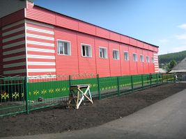  Детский сад г.Прокопьевск - Сайдинг прямой 254мм