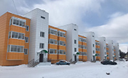  Фасад жилого дома. Утепление. Дизайн - Республика Саха (Якутия), Нерюнги, 2018 г.