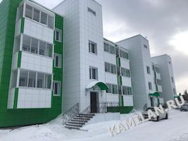  Жилые здания, Нерюнги, Якутия - Фасадные кассеты Камилан для жилого дома